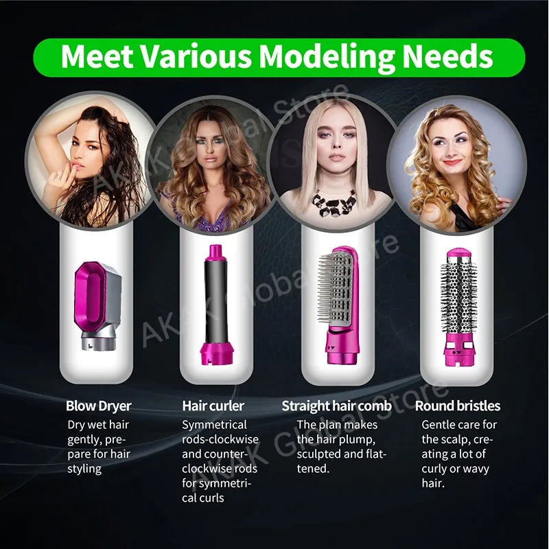 Hot Air Brush (5-in-1)